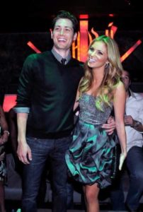 Is right Model Amber Lancaster married to a husband or engaged to fiancé? 