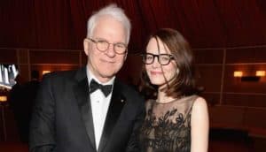 Image of Anne Stringfield with her husband Steve Martin