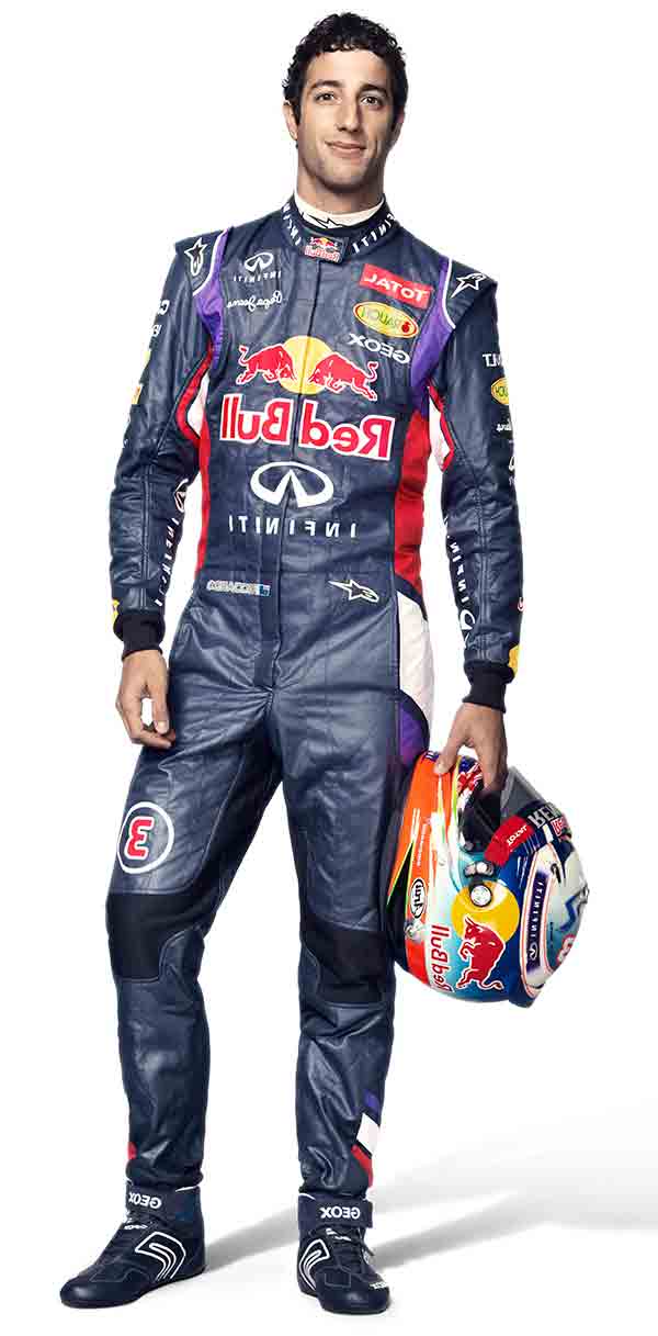Image of Daniel Ricciardo height