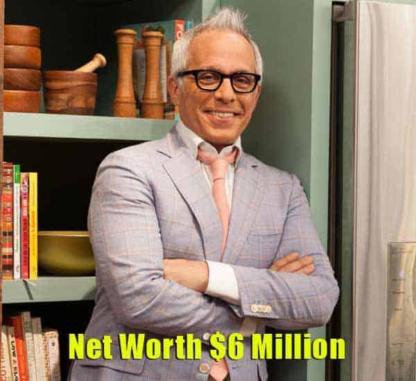 Image of Geoffrey Zakarian net worth is $6 million