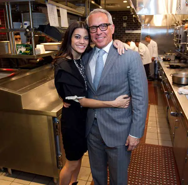 Image of Geoffrey Zakarian with his wife Margaret Anne Williams.