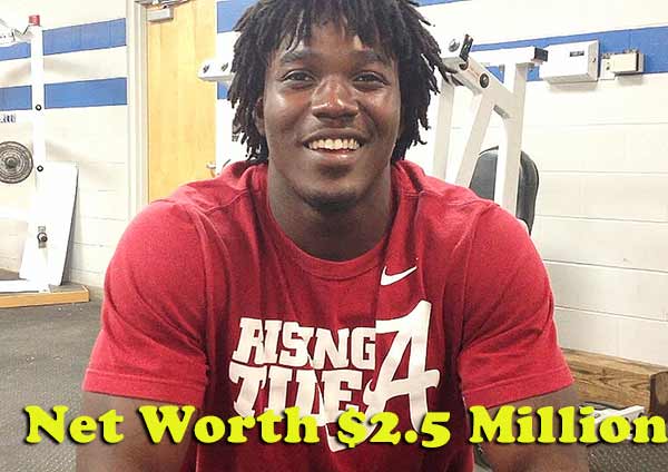 Image of Bo Scarbrough net worth is $2.5 million