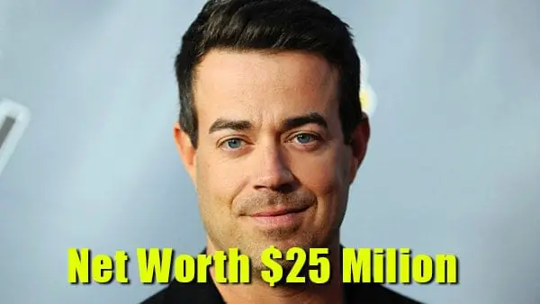 Image of Carson Daly net worth is $25 million