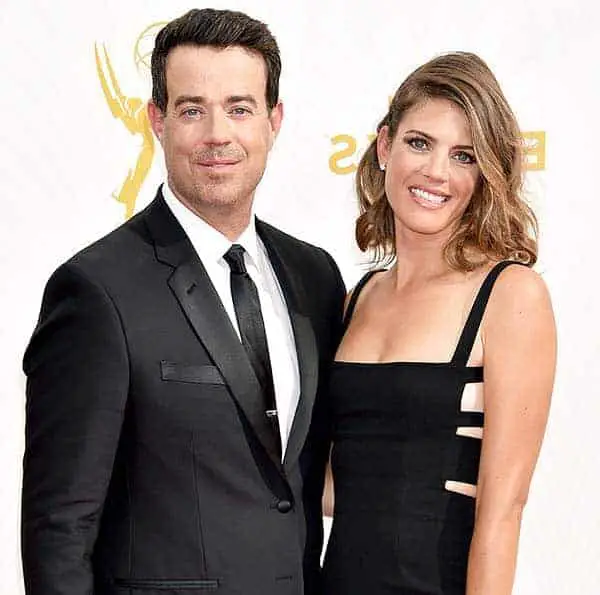 Image of Carson Daly with his wife Siri Pinter