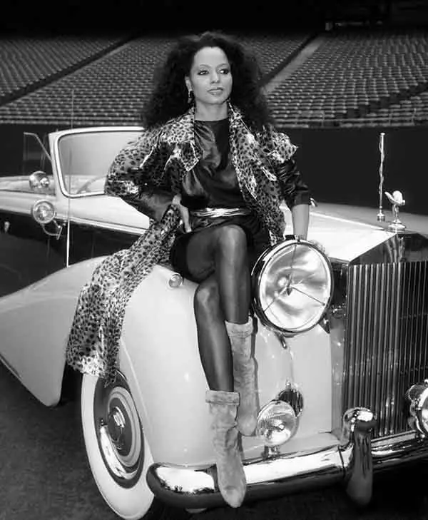 Image of Singer, Diana Ross cars
