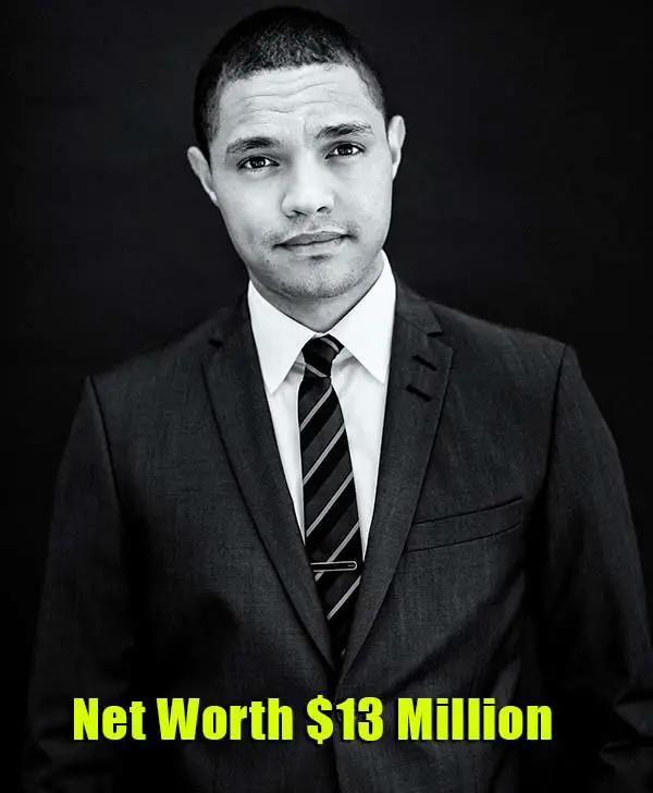 Image of Trevor Noah net worth is $13 million