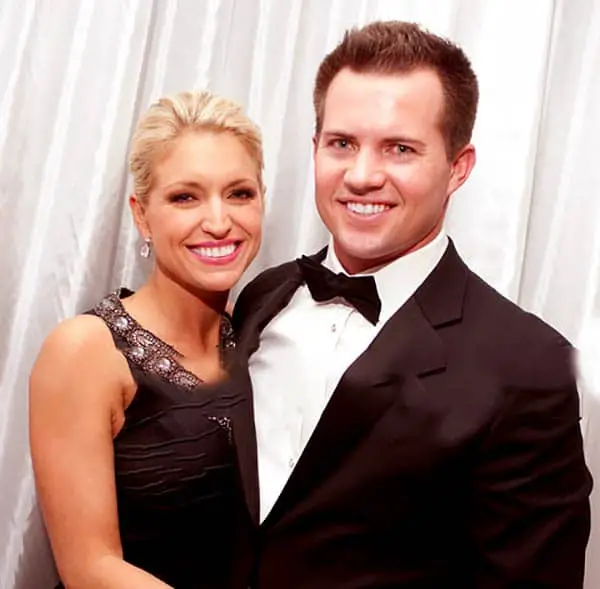 Image of Ainsley Earhardt with her husband Will Proctor