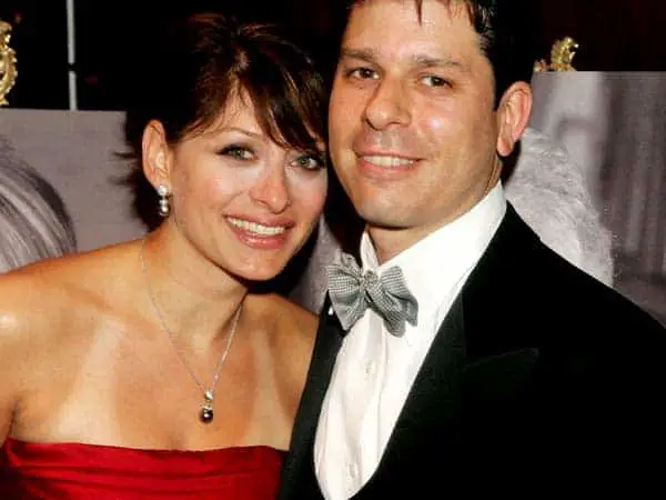 Image of Maria Bartiromo with her husband Jonathan Steinberg