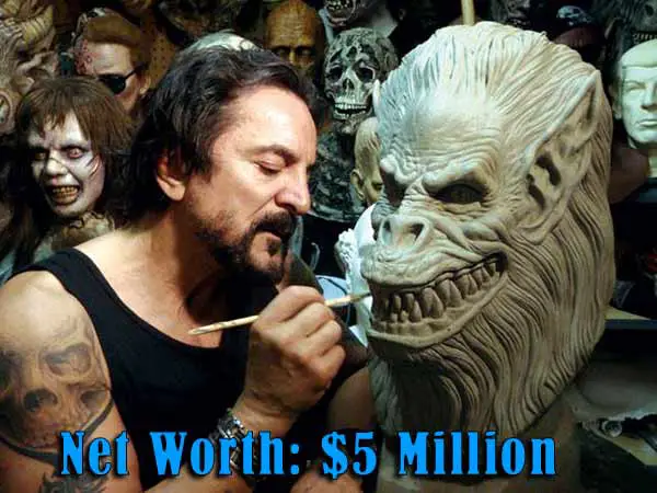 Image of Makeup Artist Tom Savani net worth is $5 million