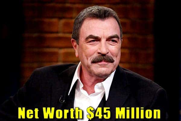 Image of Film Producer, Tom Selleck net worth is $45 million