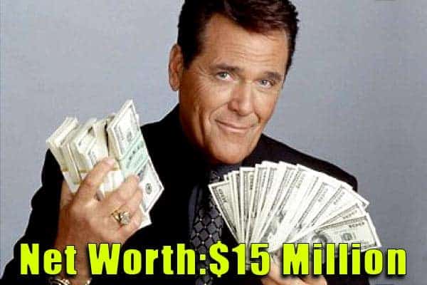 Image of Game show host, Chuck Woolery net worth is $15 million