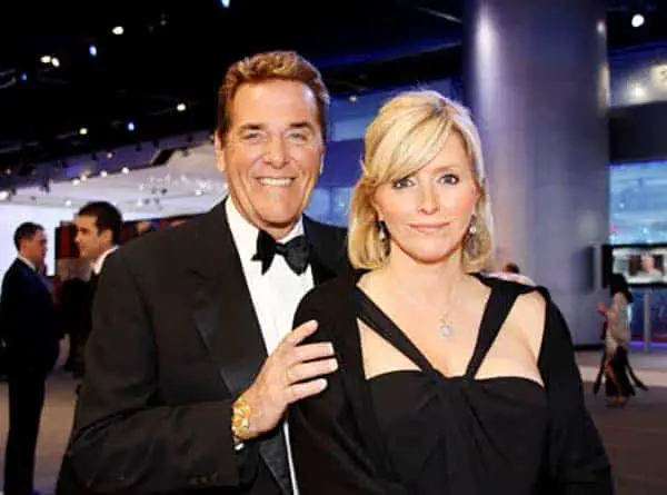 Image of Chuck Woolery with his wife Kim Barnes
