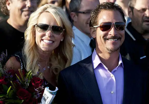 Image of Jim Rome's with his wife Janet Rome