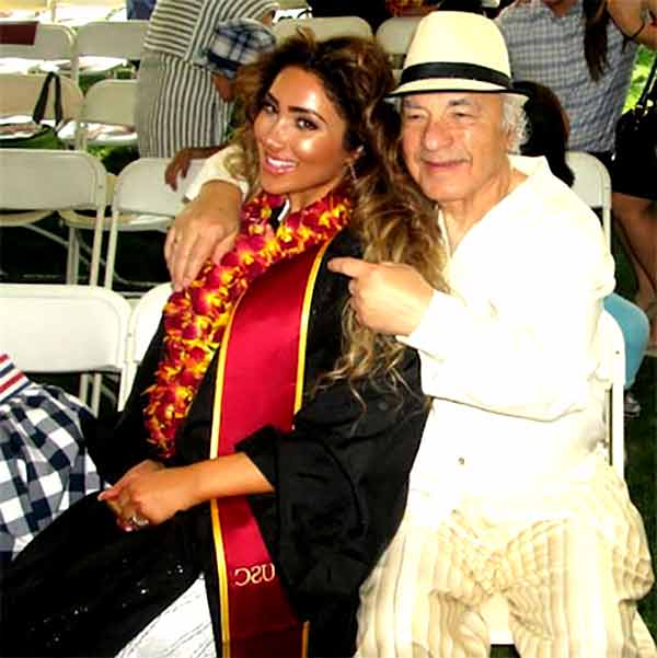 Image of Nikki Mudarris with his father Mr. Abu Mudarris 