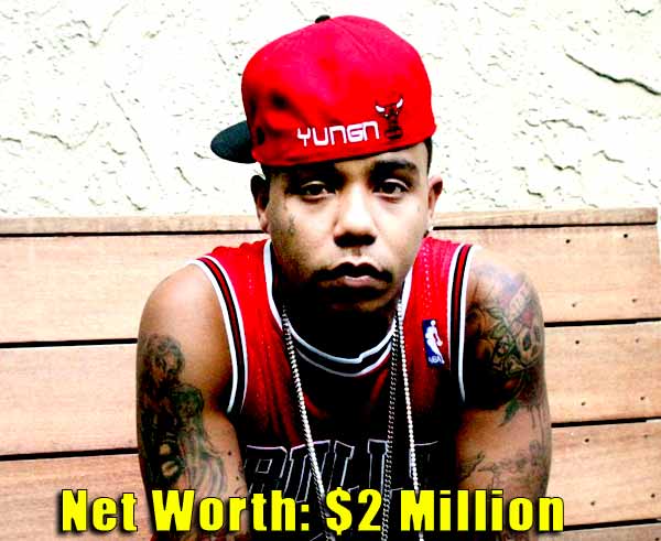 Image of Rapper, Yung Berg net worth is $2 million