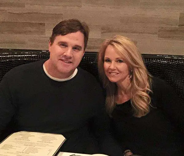 Image of Jay Gruden with his wife Sherry Gruden