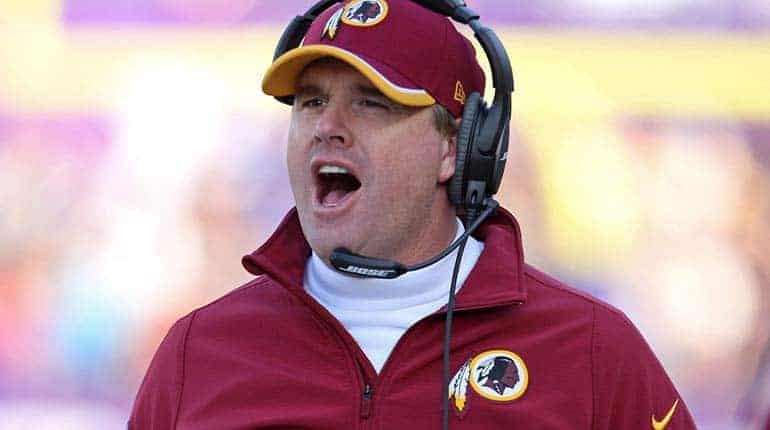 Image of Jay Gruden net worth, Salary, Wife, Age, Is Jay Gruden related to Jon Gruden