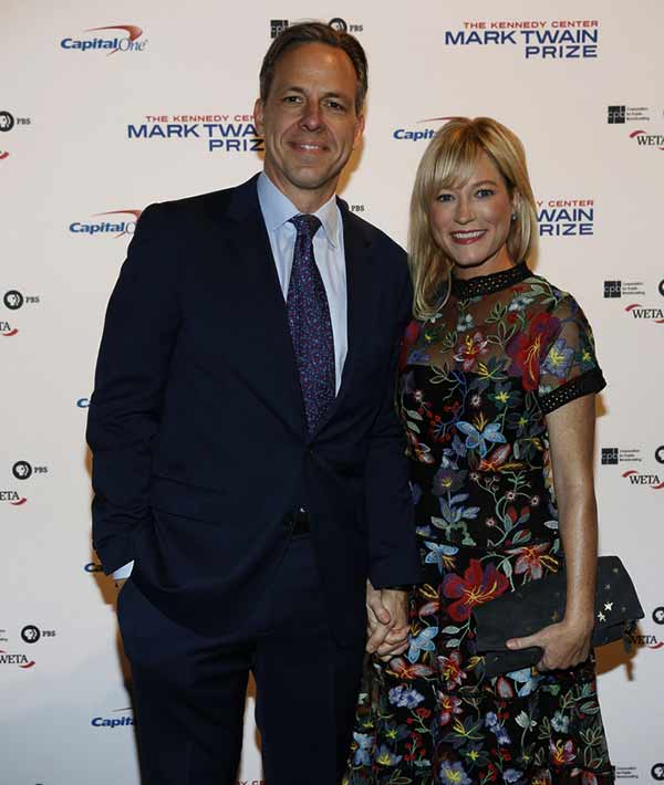Image of Jeniffer Marie Brown with her husband Jake Tapper