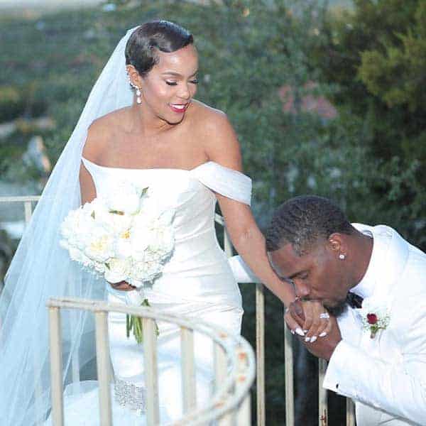 Image of LeToya Luckett with her husband Tommicus Walker