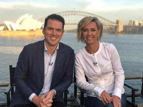 Image of Peter Stefanovic with his wife Sylvia Jeffreys