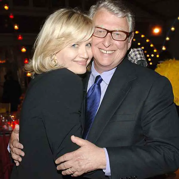 Image of Diane Sawyer with her husband Mike Nichols