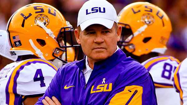 Image of American Football coach, Les Miles