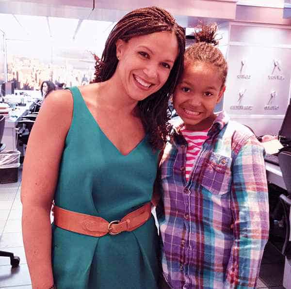 Image of Melissa Harris-Perry with her daughter Parker James