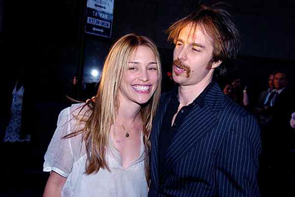 Image of Piper Perabo with her ex-boyfriend Sam Rockwell
