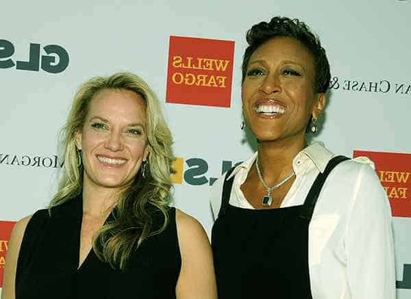 Image of Robin Roberts with her partner Amber Laign