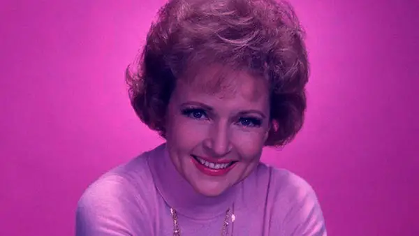 Image of Betty White from The Golden Girls show
