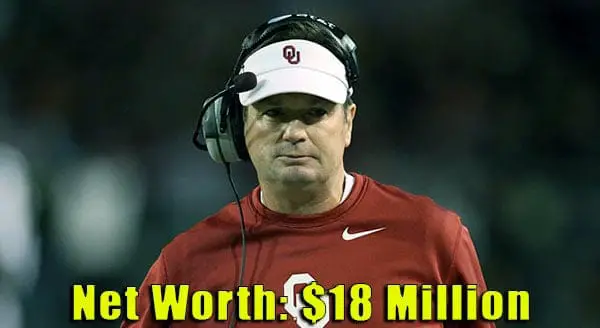 Image of American Football coach, Bob Stoops net worth is $18 million