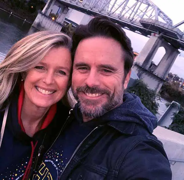 Image of Charles Esten with his wife Patty Hanson