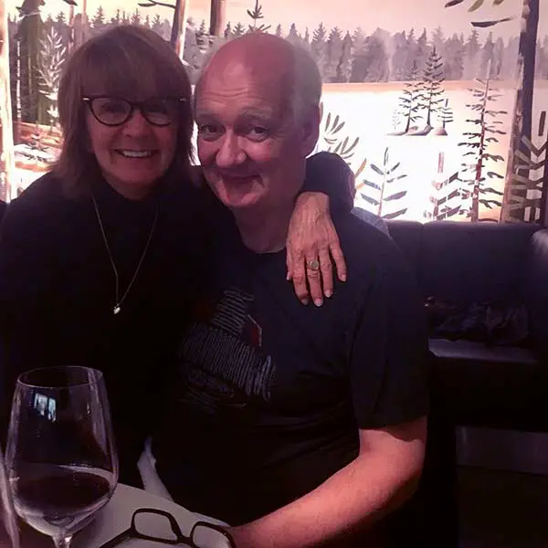 Image of Colin Mochrie with his wife Debra McGrath.