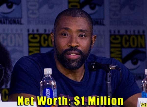 Image of Actor, Cress Williams net worth is $1 million