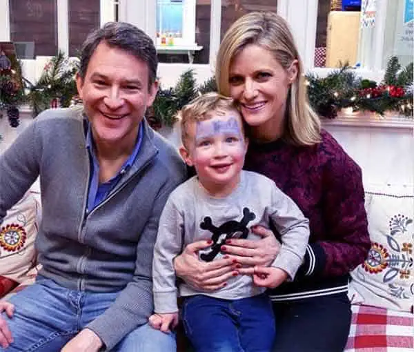 Image of Dan Harris with his wife Bianca Harris and son Alexander Robert Harris