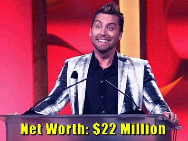 Image of Singer, Lance Bass net worth is $22 million