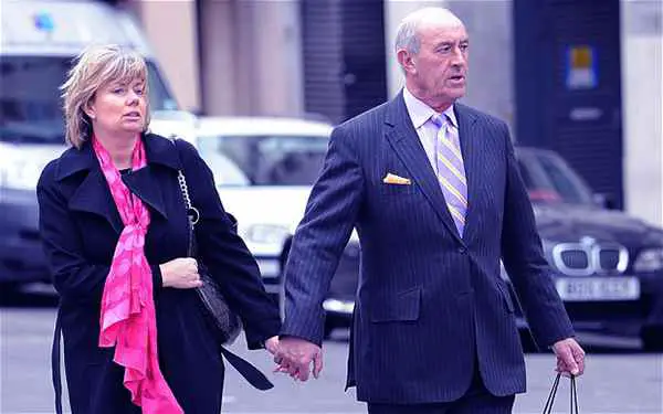 Image of Len Goodman with his wife Sue Goodman