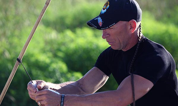 Image of R.J Molinere Jr from Swamp People show