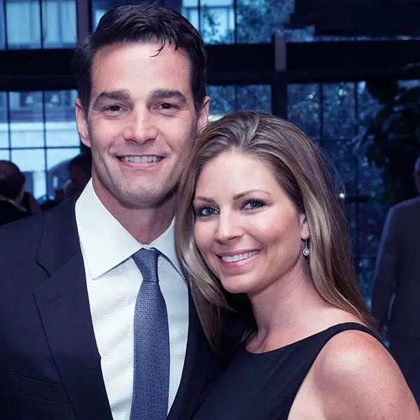 Image of Rob Marciano with his wife Eryn Marciano