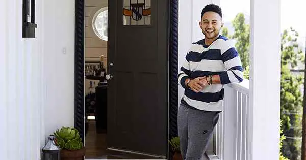 Image from Tahj Mowry's house