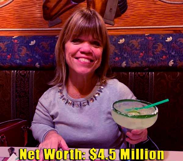 Image of Actor, Amy Roloff net worth is $4.5 million