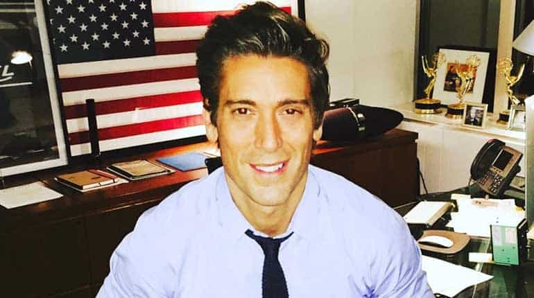 Image of Is David Muir Gay. Or is he Married to wife. Know about his girlfriend, dating life, and family.