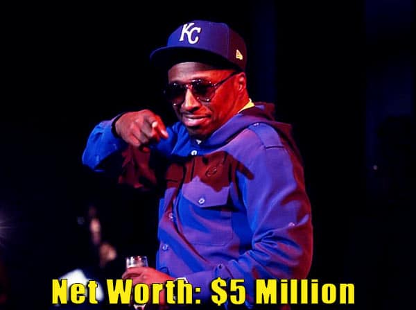 Image of Comedian, Eddie Griffin net worth is $5 million