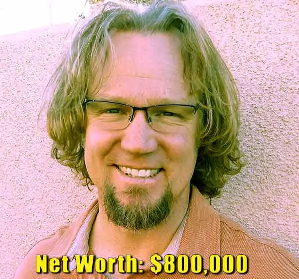 Image of TV Personality, Kody Brown net worth is $800,000