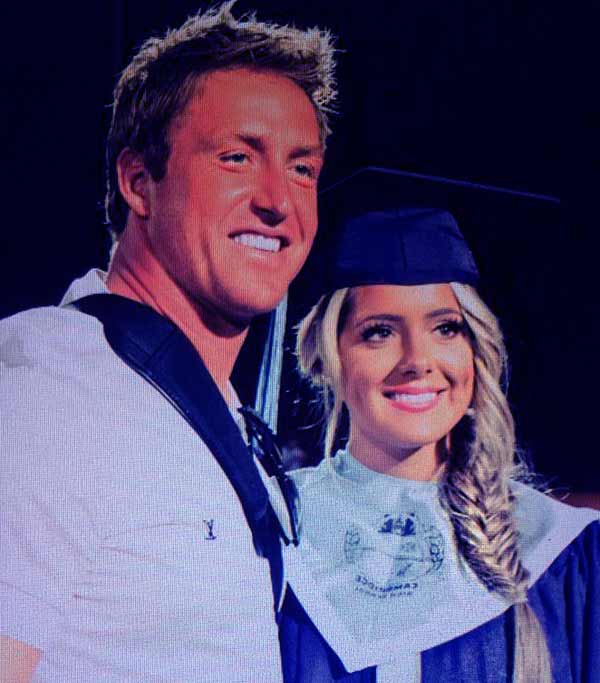 Image of Kroy Biermann with his daughter Brielle