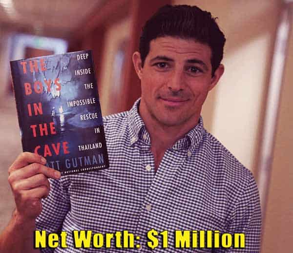 Image of Journalist, Matt Gutman net worth is $1 million