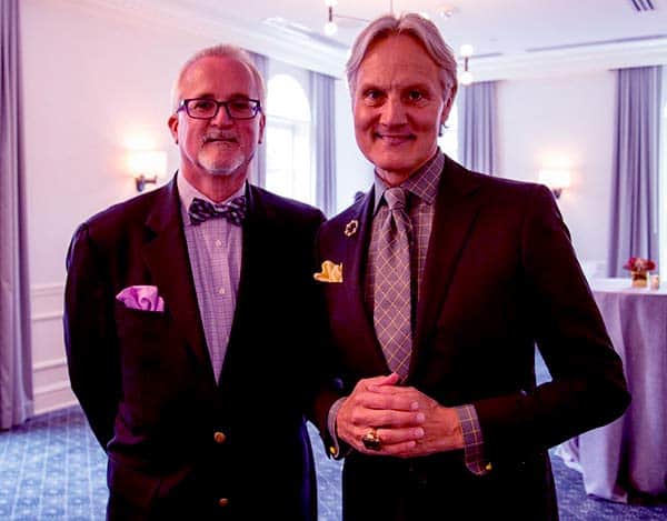 Picture of Monte Durham with his partner Jakob Evans