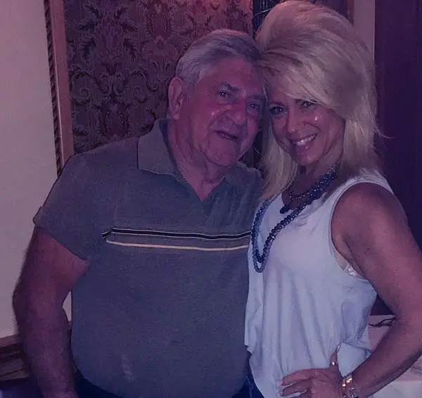 Image of Theresa Caputo with her father Nicholas