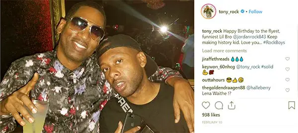 Image of Tony Rock with his brother Jordan Rock