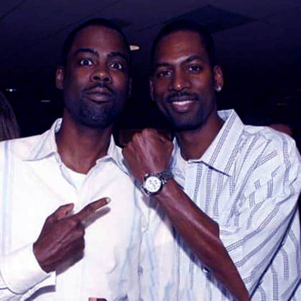 Image of Tony Rock with his brother Chris Rock